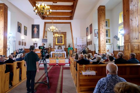 Msza św. z Kozińc była transmitowana dla Polaków za granicą